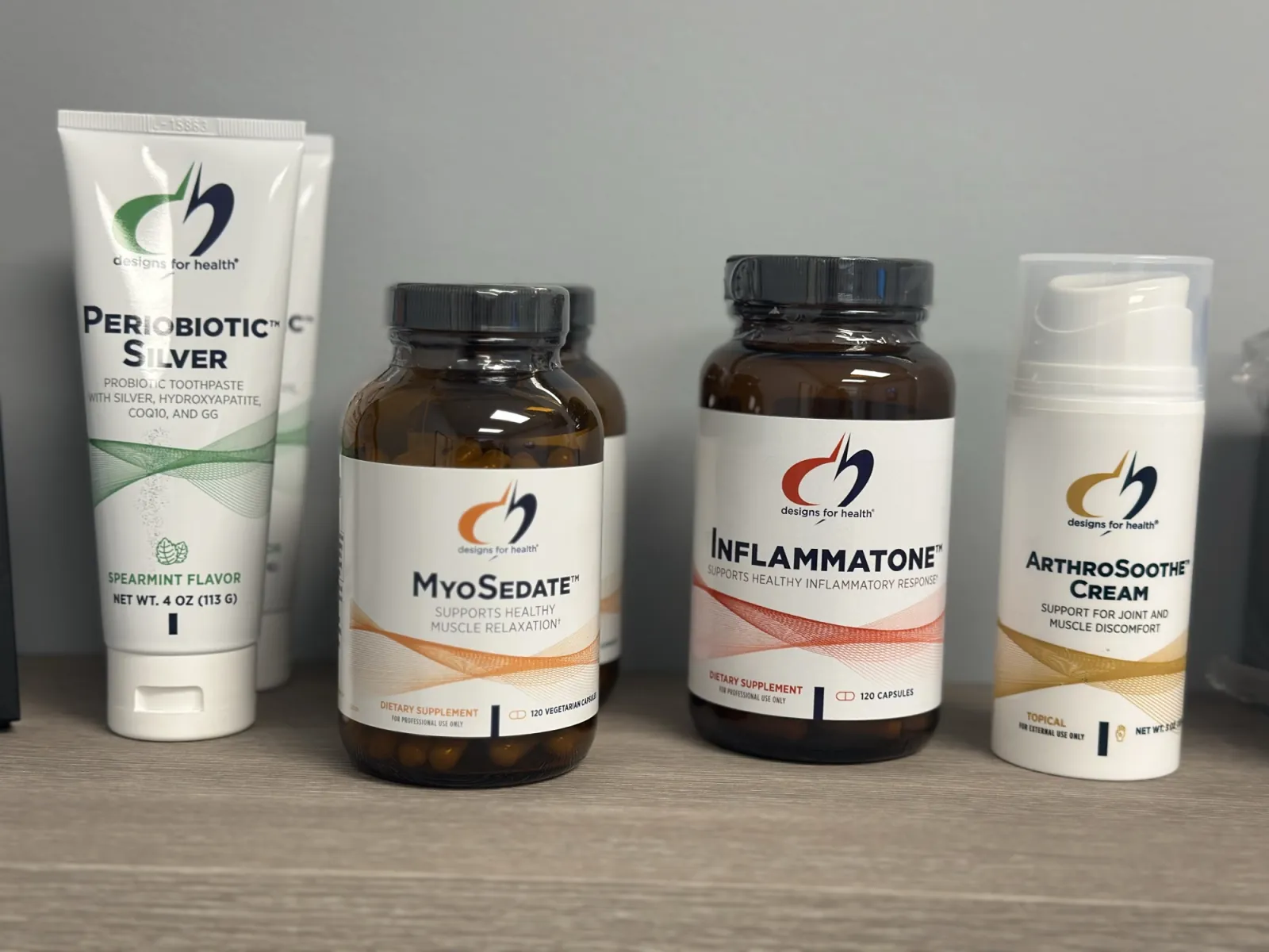 Nutritional supplements at Lakeside