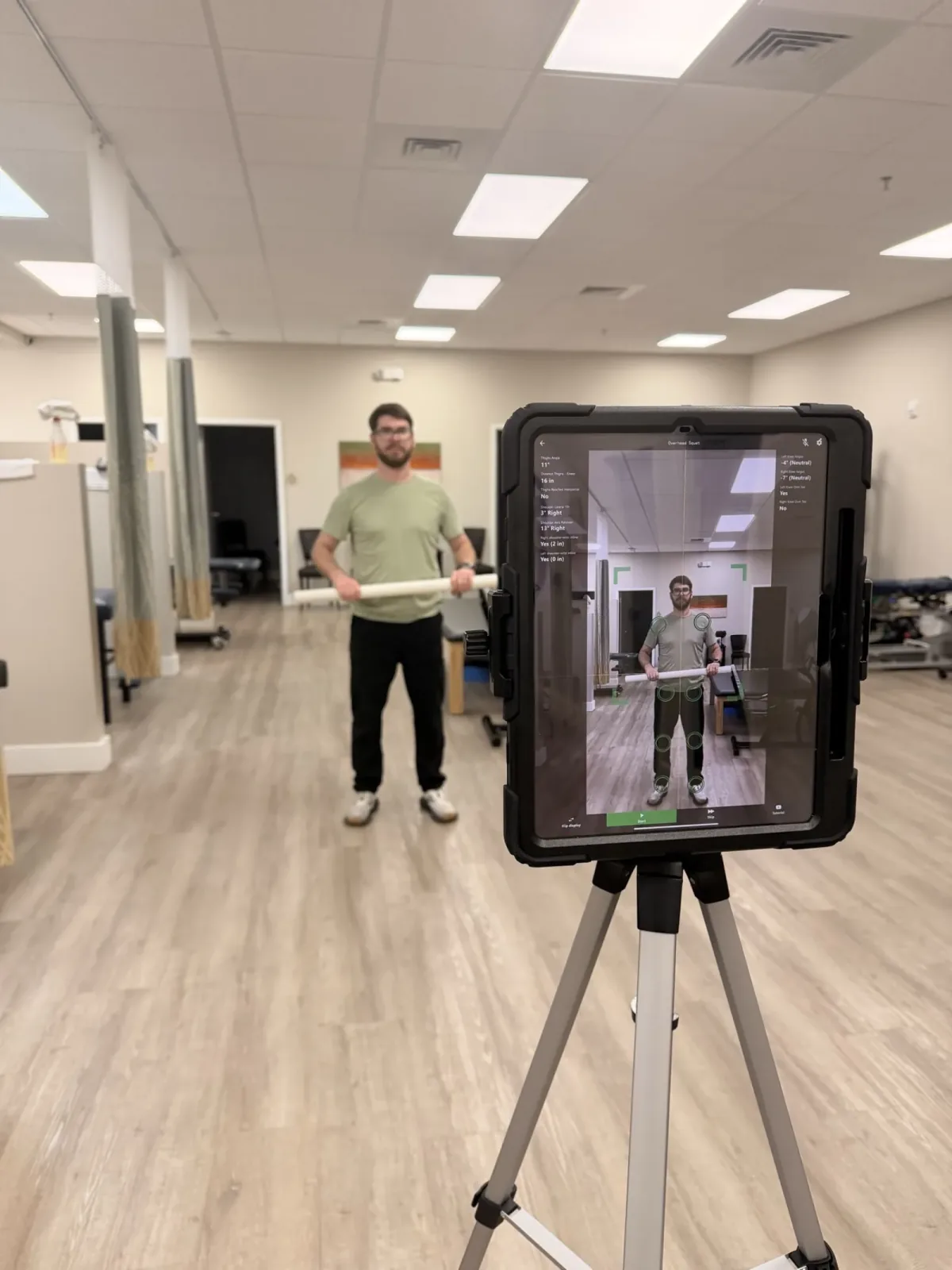 Kinetisense movement assessment at Lakeside