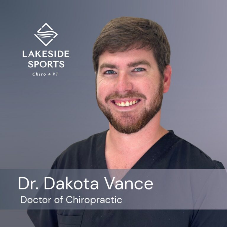 Dr. Dakota Vance, Doctor of Chiropractic at Lakeside Sports Chiropractic in Cornelius NC